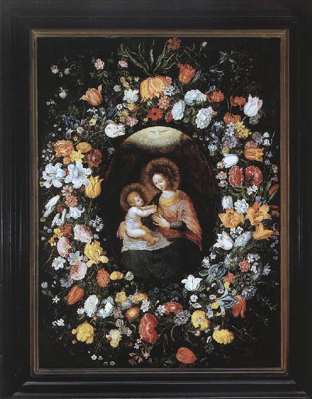 BRUEGHEL, Ambrosius Holy Virgin and Child